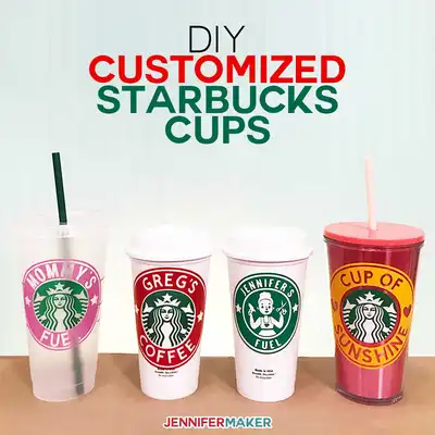 Custom Starbucks Cup