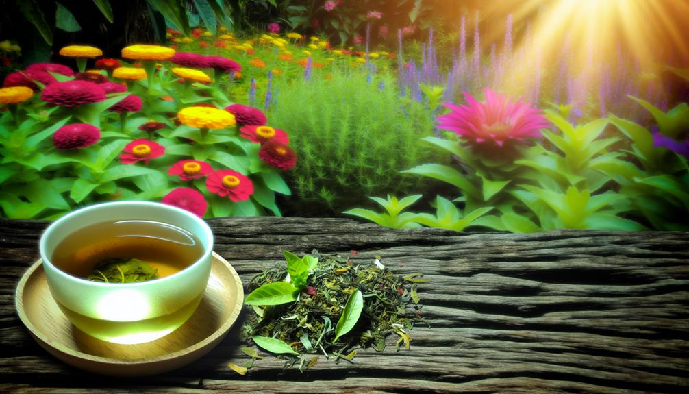 caffeine content in herbal tea