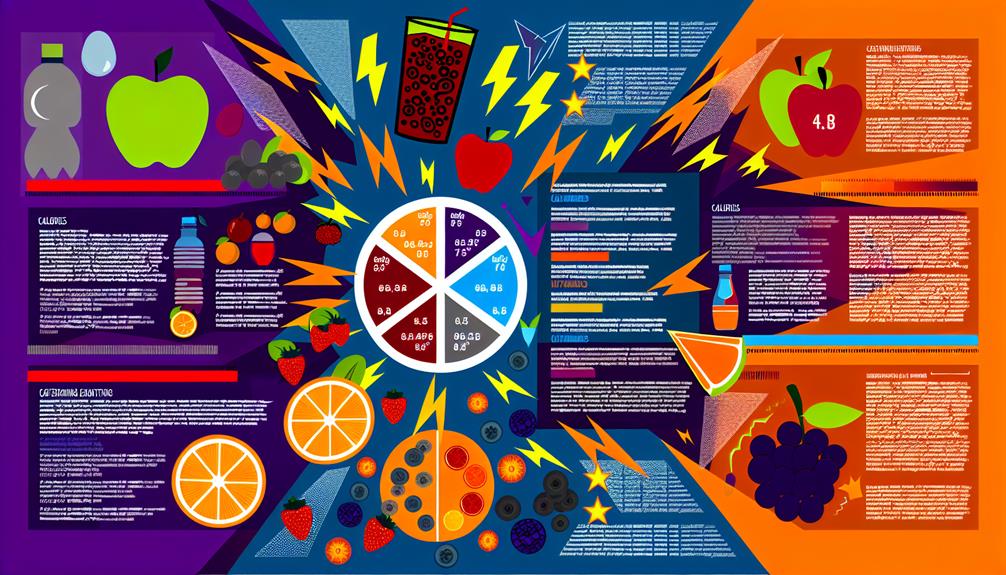 detailed nutritional data analysis