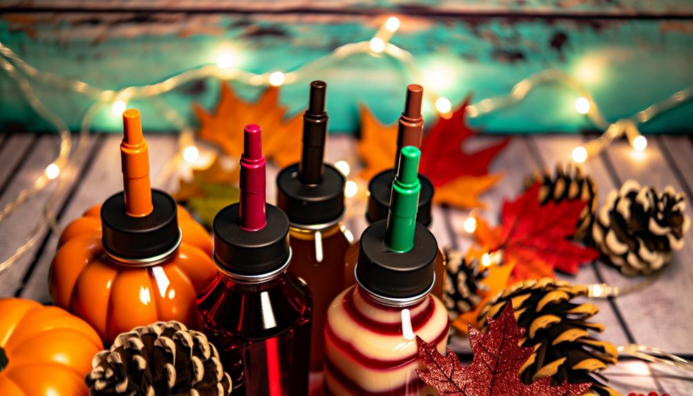 flavorful seasonal syrup selections