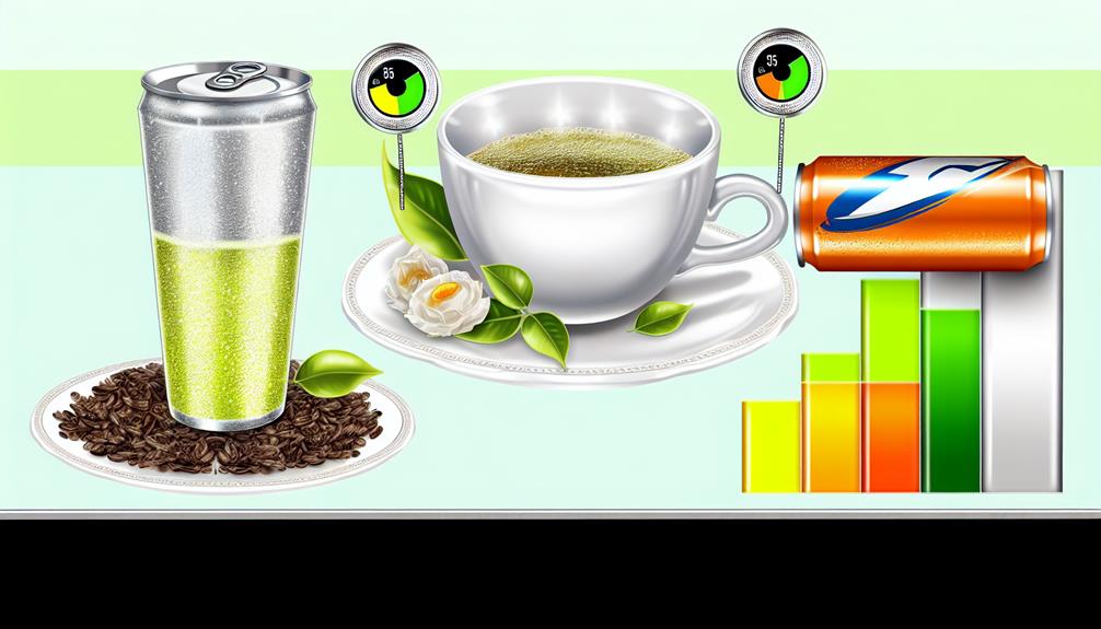 green tea health benefits comparison