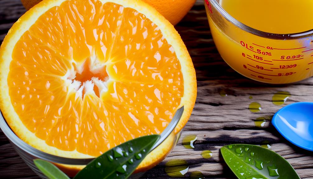 orange juice nutritional benefits