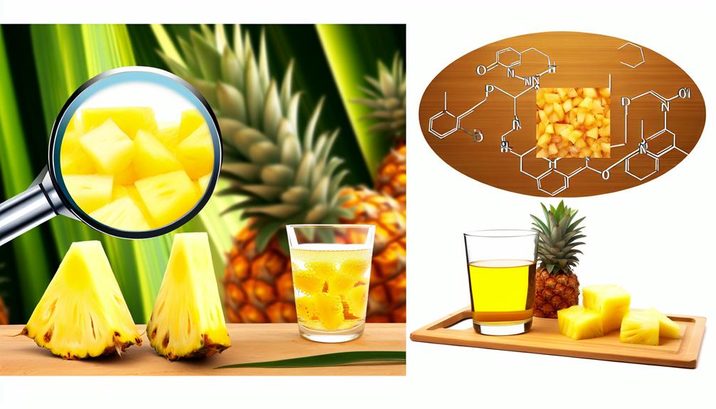 pineapple enzymes enhance cooking