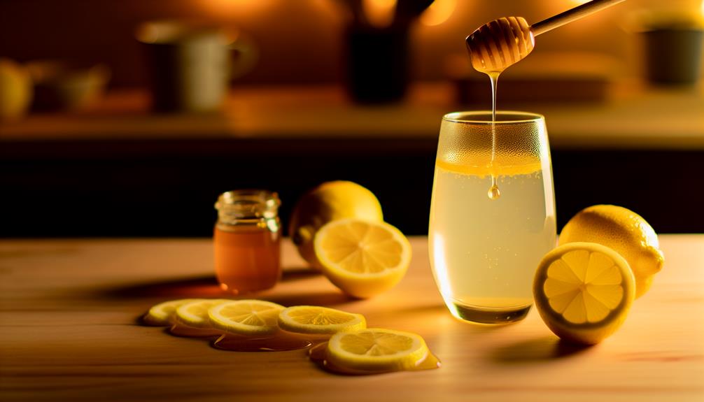 refreshing honey lemon beverages