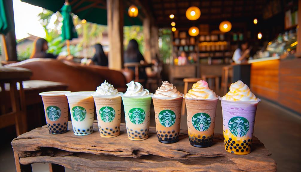 starbucks beverage comparison guide